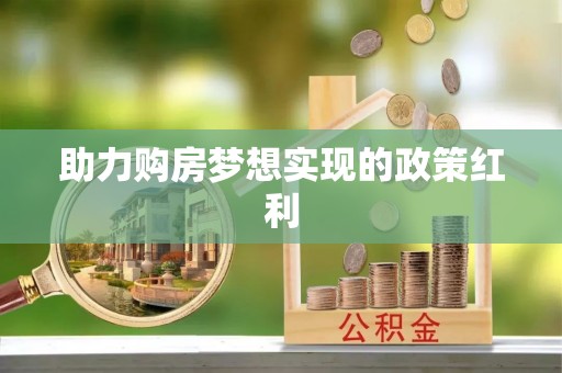石楼助力购房梦想实现的政策红利