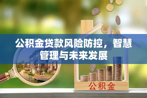 石楼公积金贷款风险防控，智慧管理与未来发展