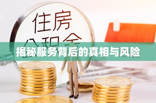 石楼揭秘服务背后的真相与风险