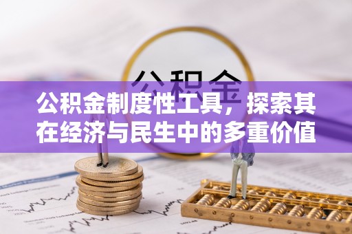 石楼公积金制度性工具，探索其在经济与民生中的多重价值