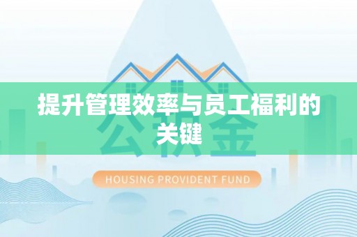 石楼提升管理效率与员工福利的关键
