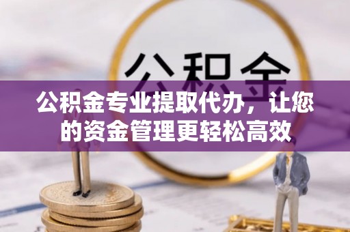 石楼公积金专业提取代办，让您的资金管理更轻松高效