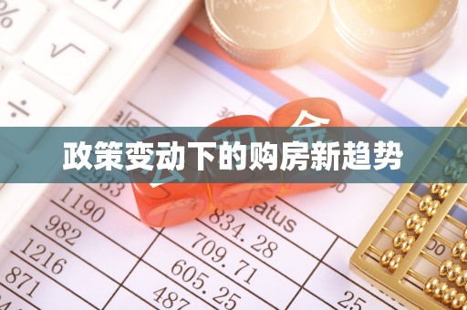 石楼政策变动下的购房新趋势