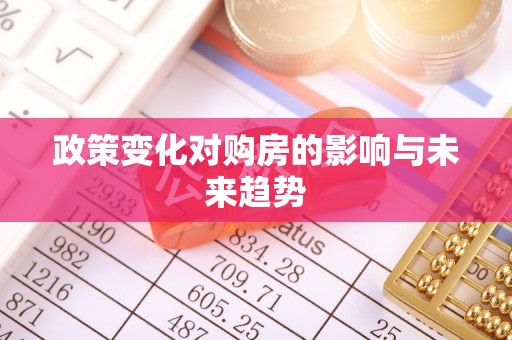 石楼政策变化对购房的影响与未来趋势