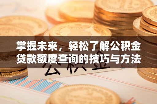 石楼掌握未来，轻松了解公积金贷款额度查询的技巧与方法